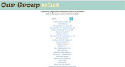 Desktop Screenshot of ourgrouponline.org