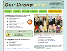 Tablet Screenshot of ourgrouponline.com